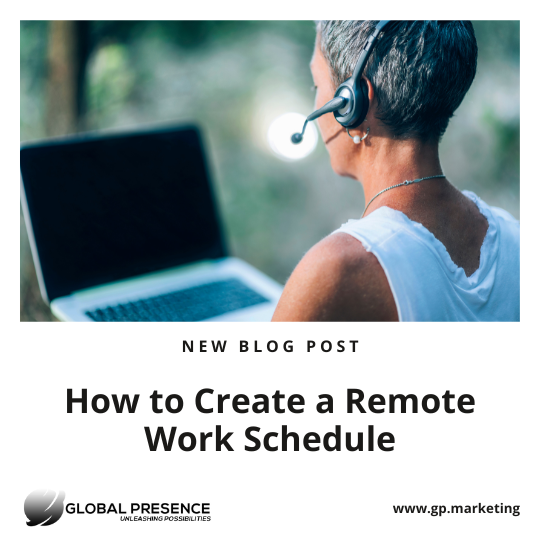 How to Create a Remote Work Schedule