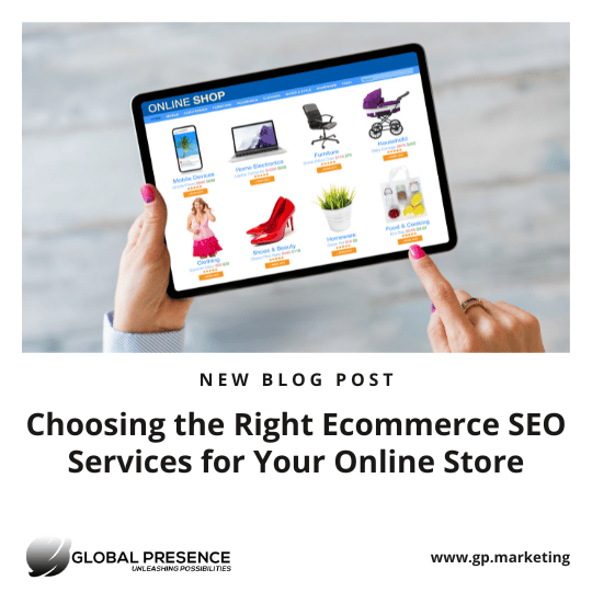 Choosing the Right Ecommerce SEO Services for Your Online Store