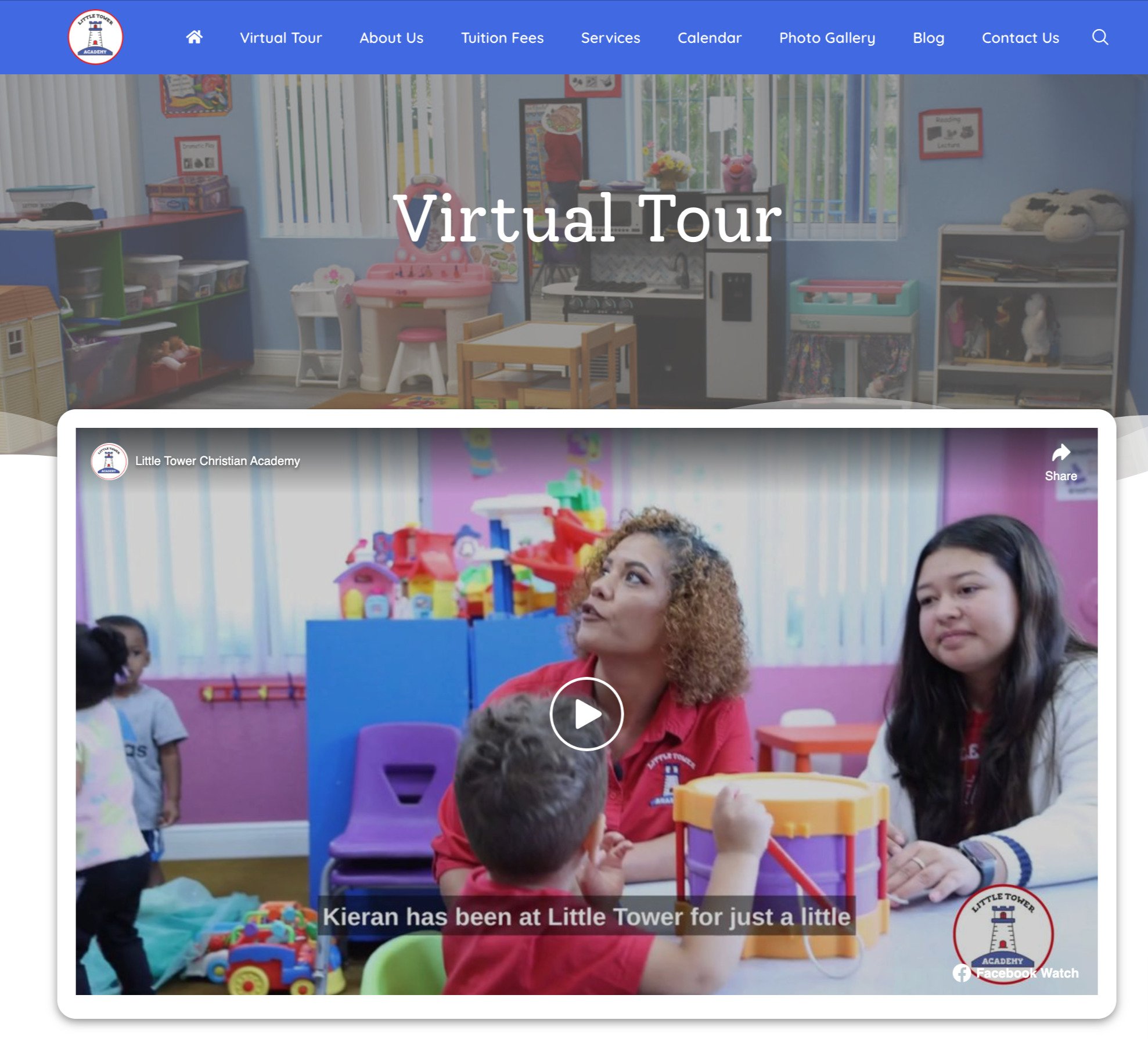 Virtual Tour Little Tower Christian Academy