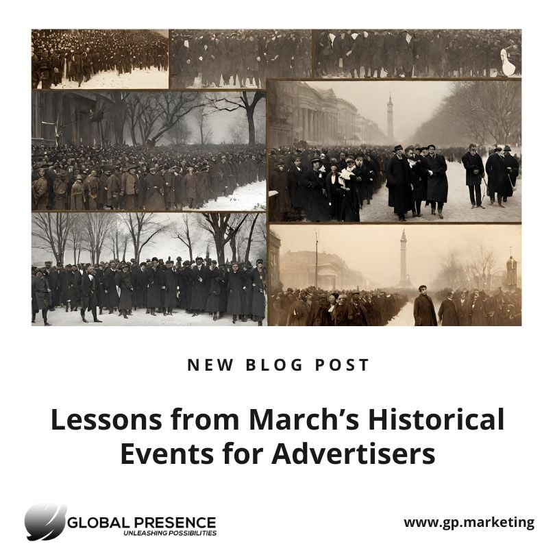 Lessons from March’s Historical Events for Advertisers - Blog Banner