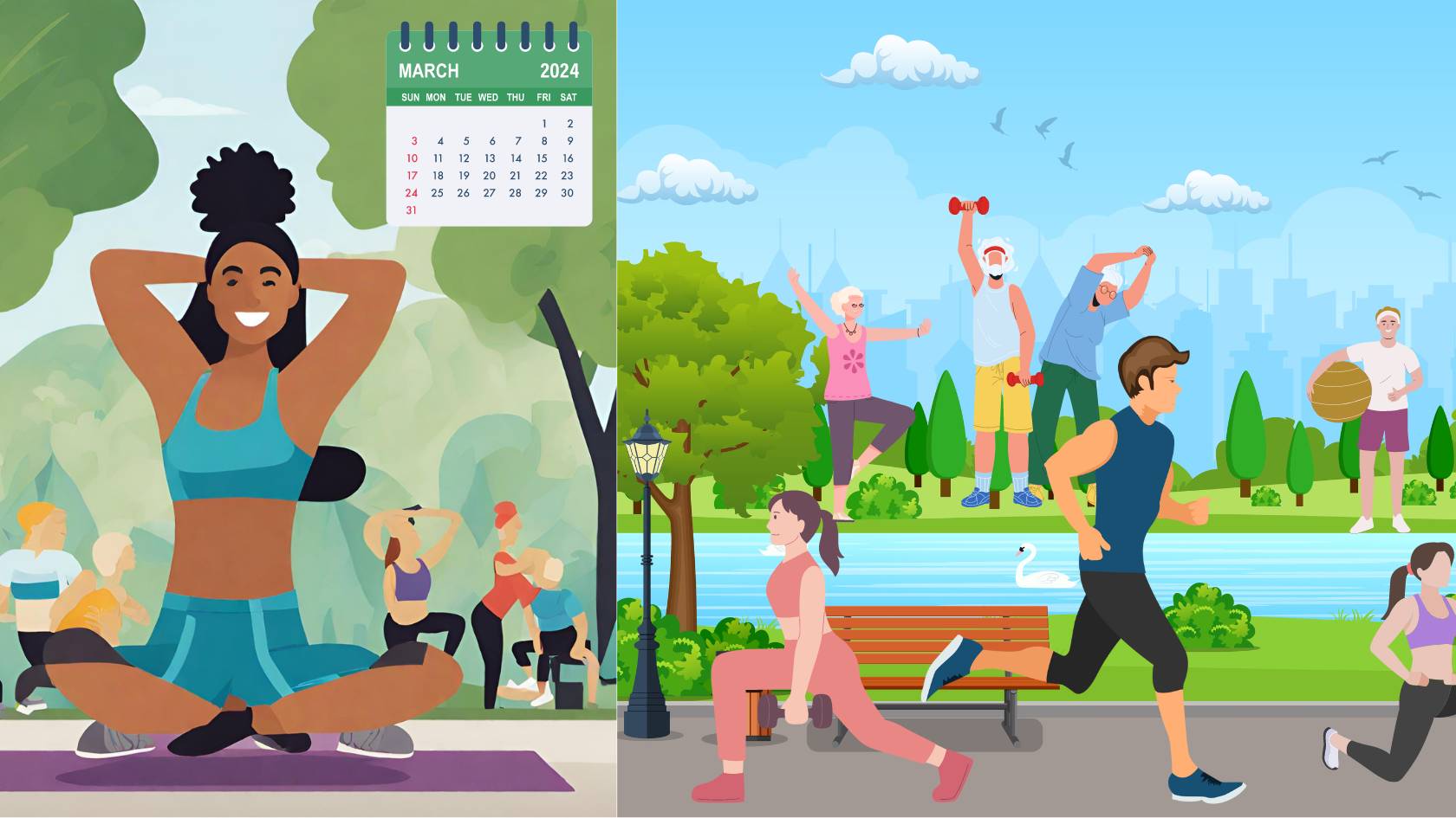 Spring Marketing Campaigns Ideas health and wellness
