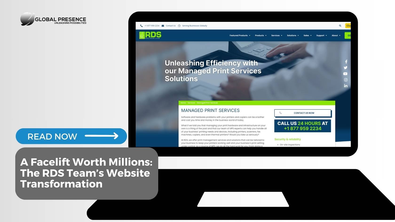 A Facelift Worth Millions: The RDS Team’s Website Transformation