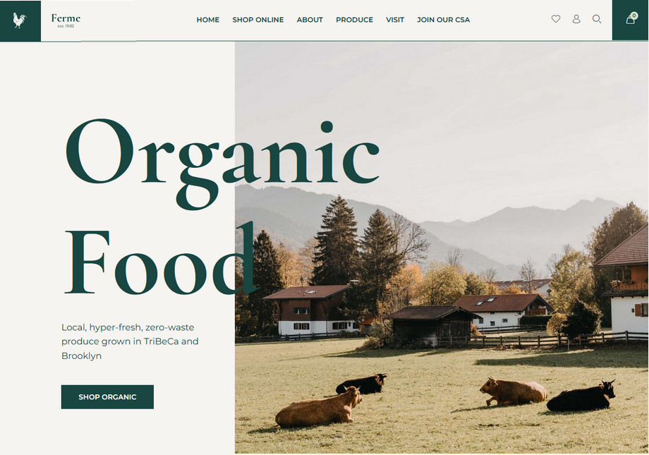 Organic Food Ferme